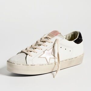 Golden Goose -  Hi Laminated Star Sneakers Shoes